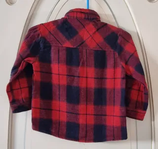 Camicia a quadri flanella bambino