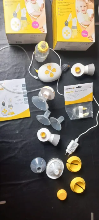 Dos Sacaleches Medela Solo + Recambios