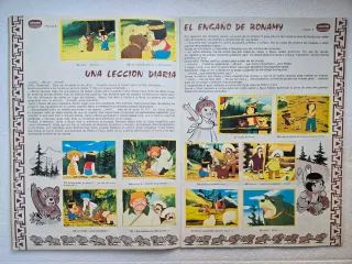 Album COMPLETO bum Jacky El Oso de Tallac DANONE