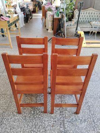 CONJUNTO 4 SILLAS DE COMEDOR