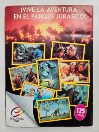 Album COMPLETO Jurassic Park de Ediciones ESTE