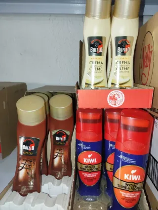 Crema para zapatos Bufalo y Kiwi