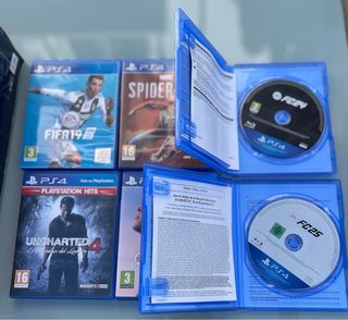 PS4 Pro 1TB + 6 Juegos + Mandos + Cables
