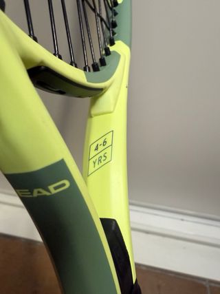 Raqueta de tenis amarilla Head