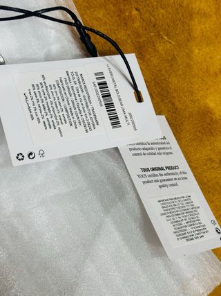 Llavero Tous Oso Bold Metal Amarillo y Plata