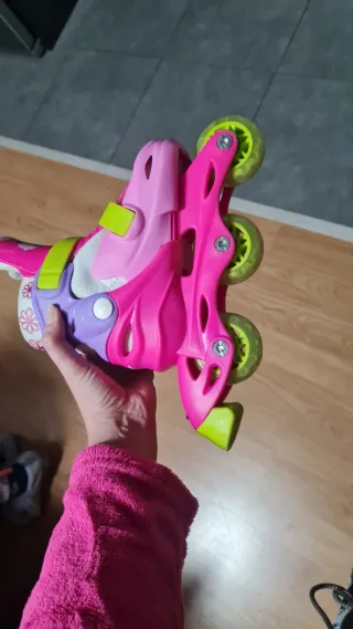 Patines ajustables Mini Mouse rosas( Disney)