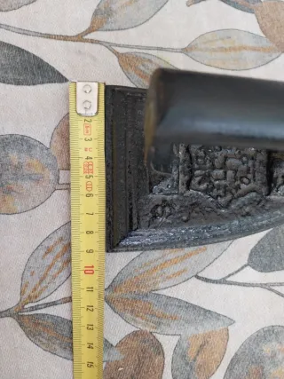 Plancha antigua de hierro