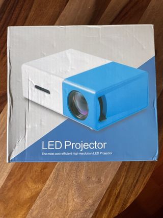 Proyector LED Azul y Blanco