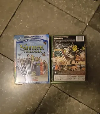 Lote 3 Packs + 2 Film di Animazione DVD Precintati