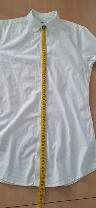 Camisa Only & Sons, Blanca, Slim Fit Talla XS