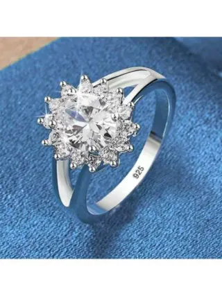 Anillo Plata 925 Circonita