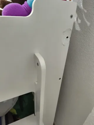 Cama alta + colchón 90x190