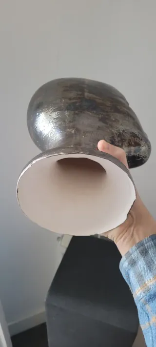 Cabeza vidriada francesa