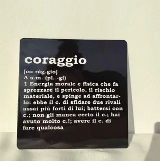 PAROLE – Quadretto artigianale numerato 1/20