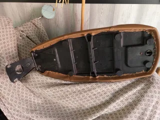 Asiento Vespa Marrón