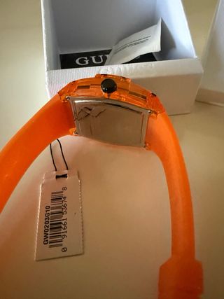 Reloj Guess Phoenix Naranja y Negro