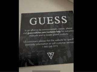 Reloj Guess Phoenix Naranja y Negro