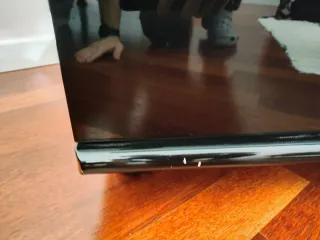 Coppia Comodini Legno Nero Lucido