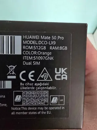 Huawei Mate 50 Pro Naranja