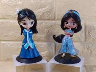 Statuine PVC DISNEY: Mulan+Jasmin: 10/u; 18/coppia