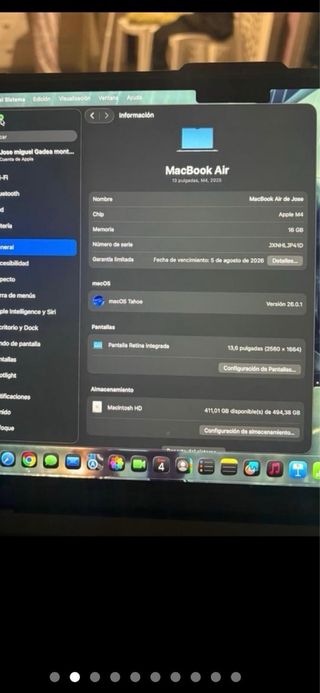 MacBook Air 13 10C GPU 16GB/512GB