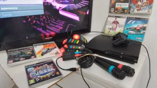 Ps3 slim+tv de regalo ascao