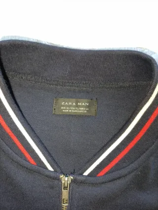 Chaqueta Zara Azul Bomber