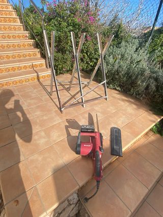 Motosierra Einhell + Soporte(gratis)