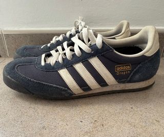 Zapatillas Adidas Dragon Azul Marino y Blanco