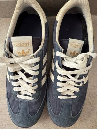 Zapatillas Adidas Dragon Azul Marino y Blanco