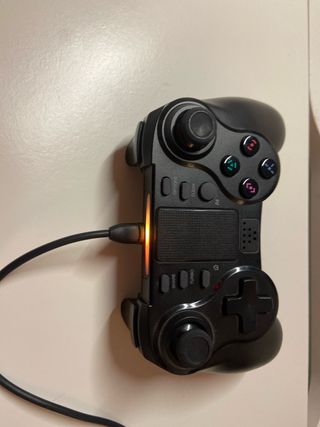 Mando PS4 con cable de carga