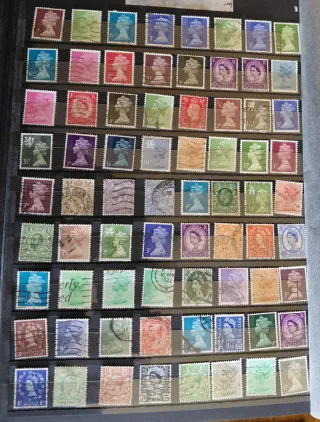 Francobolli Inghilterra Regina Elisabetta