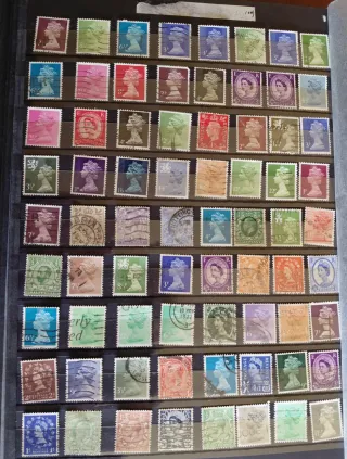 Francobolli Inghilterra Regina Elisabetta