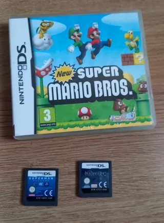 Nintendo DSI XL Blu con giochi