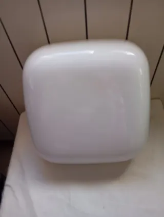 Lámpara de techo blanca