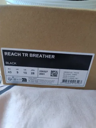 Zapatillas Hummel Hombre Negras y Blancas