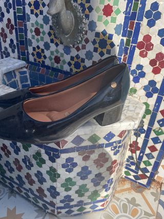 Tacones Vizzano Negro Talla 37