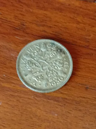 Moneda Antigua Británica George V 1936
