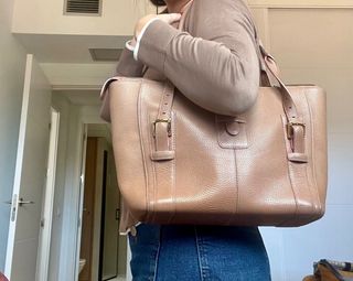 Bolso Loewe Marrón y Rosa