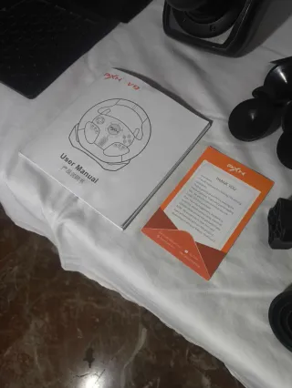 Volante PXN V9 con 3 pedales y palanca