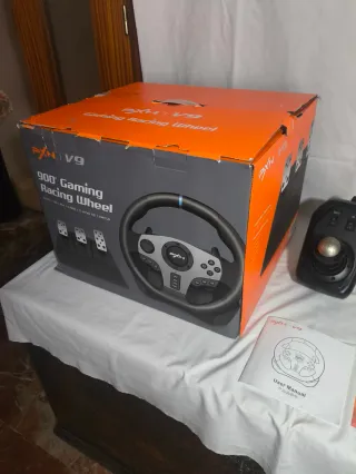 Volante PXN V9 con 3 pedales y palanca