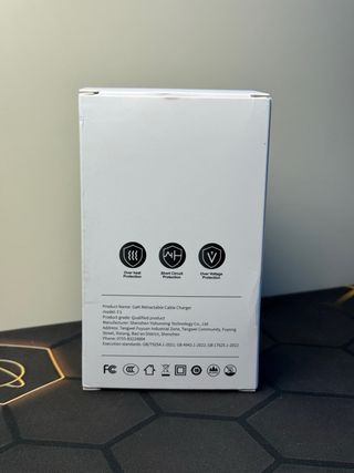 Caricatore GaN W&O USB-C/Lightning Cavi Retrattili