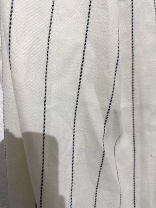 Conjunto 2 bufandas beige y blanco