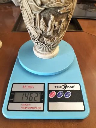 Coppia Vasi Cinesi Antichi Decorati