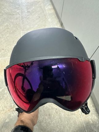 Casco de esquí Salomon para adulto con visor