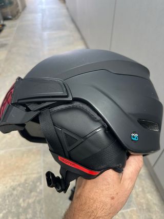 Casco de esquí Salomon para adulto con visor