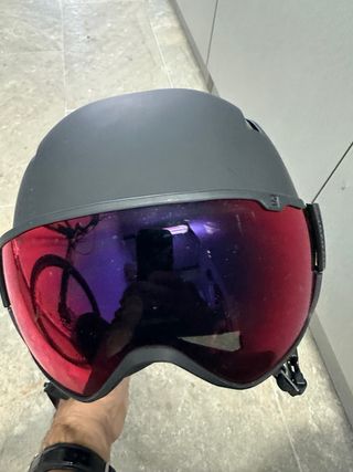 Casco de esquí Salomon para adulto con visor