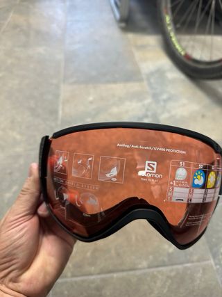 Casco de esquí Salomon para adulto con visor