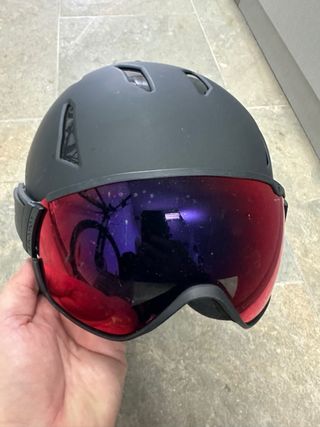 Casco de esquí Salomon para adulto con visor