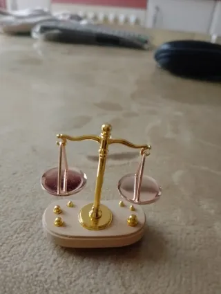 MINI Báscula de precisión dorada